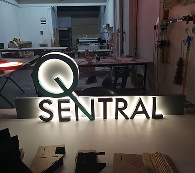 3D Lettering LED Signage